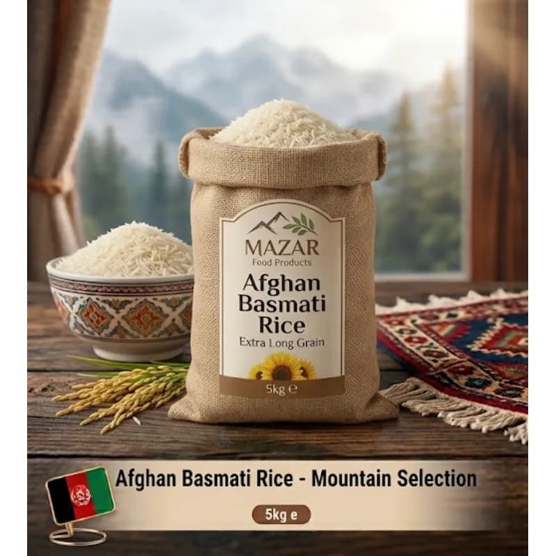 Afghan Basmati Rice 5kg