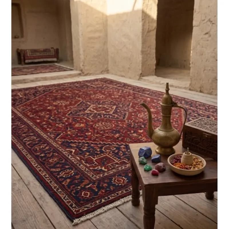 Herat Hand-Knotted Wool Carpet 3×4m