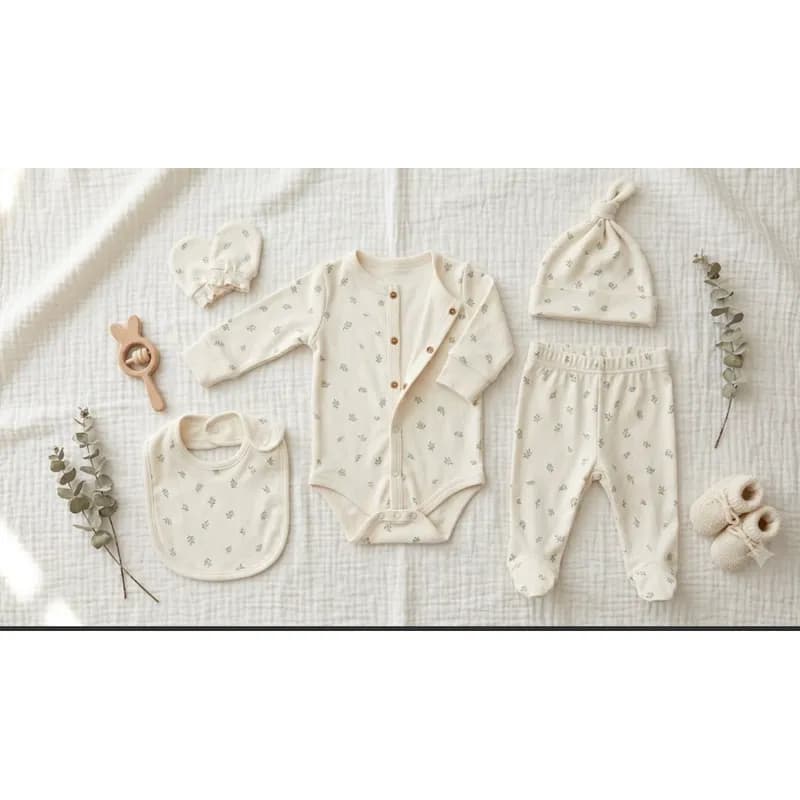 Newborn Baby Clothing Set (5 Pieces)