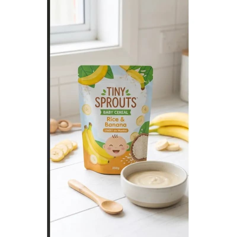 Baby Cereal Rice & Banana 250g