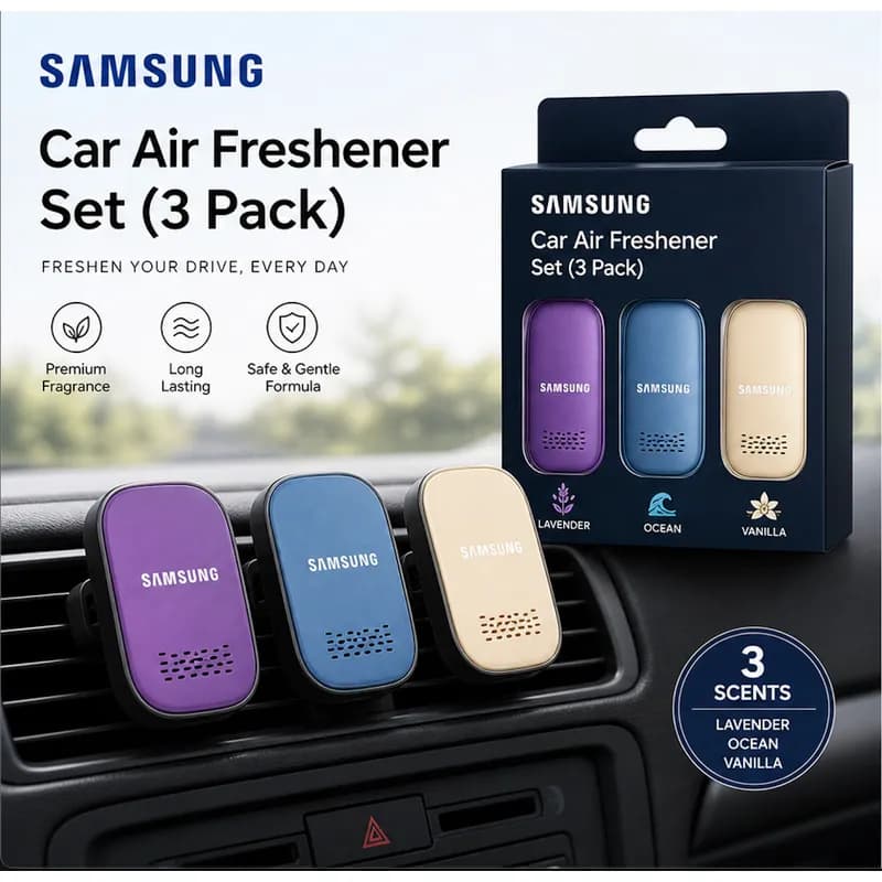 Car Air Freshener Set (3 Pack)
