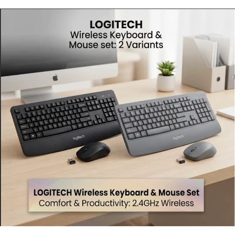 Logitech Wireless Keyboard & Mouse